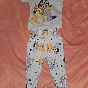 Cute Cartoon Character Pajama Set